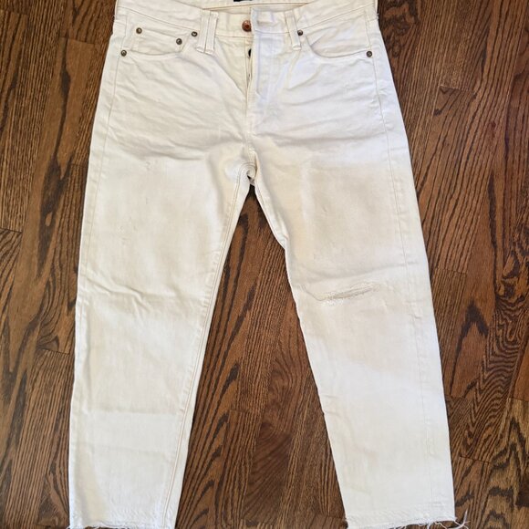 ** CHIMALA Women's off-white jeans ** - Picture 2 of 5